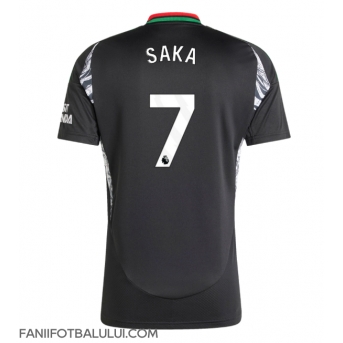 Arsenal Bukayo Saka #7 Tricou Fotbal Replică 2024-25 Barbati Deplasare